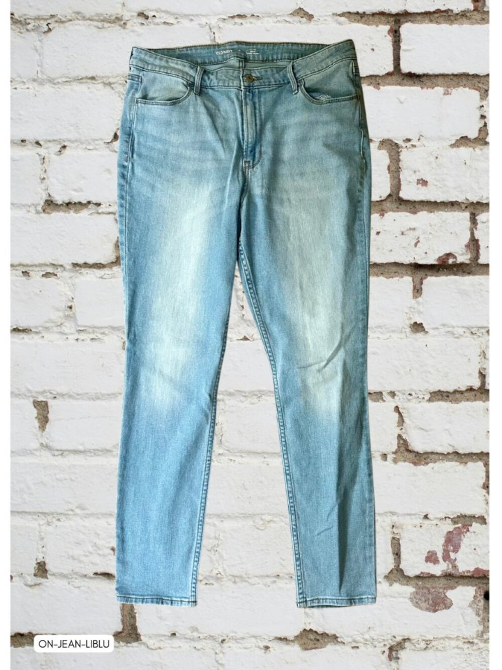Old Navy Wow Super Skinny High Rise Jeans in Light Blue